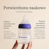 Butelka do karmienia ze smoczkiem o średnim przepływie Natural Wave® 240 ml