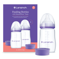 Butelka do karmienia ze smoczkiem o średnim przepływie Natural Wave® 240 ml