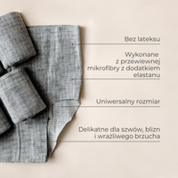 Majtki poporodowe wielorazowe 4 szt.