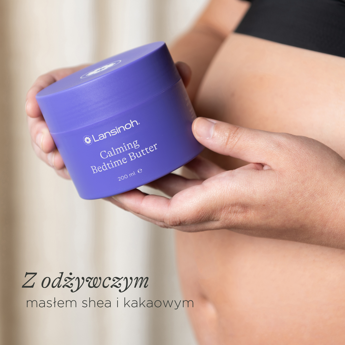 Kojące masło do ciała z magnezem