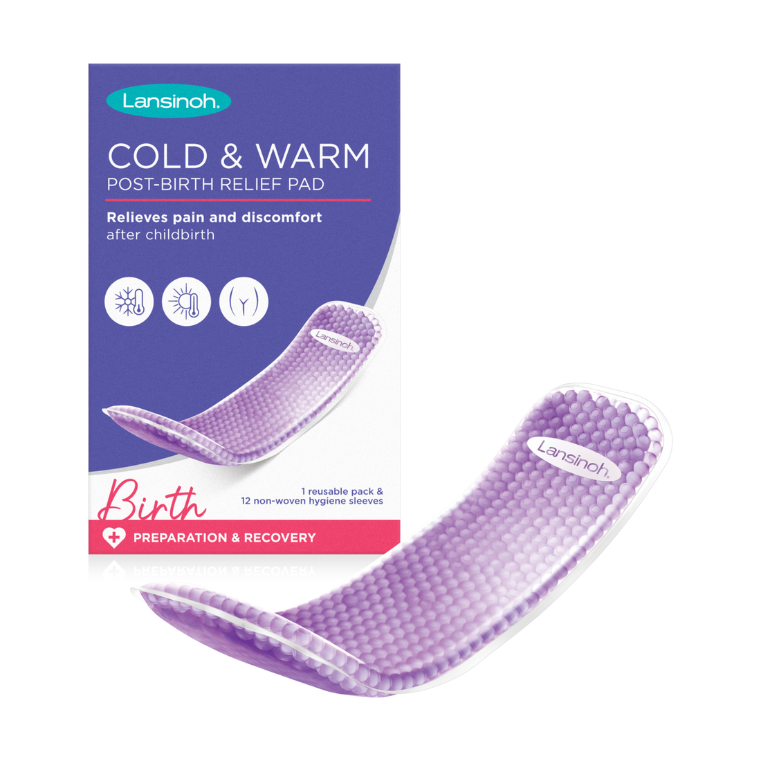 Wkładka żelowa poporodowa terapia zimnem i ciepłem