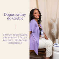 Podwójny laktator elektryczny na dwie piersi 2 w 1