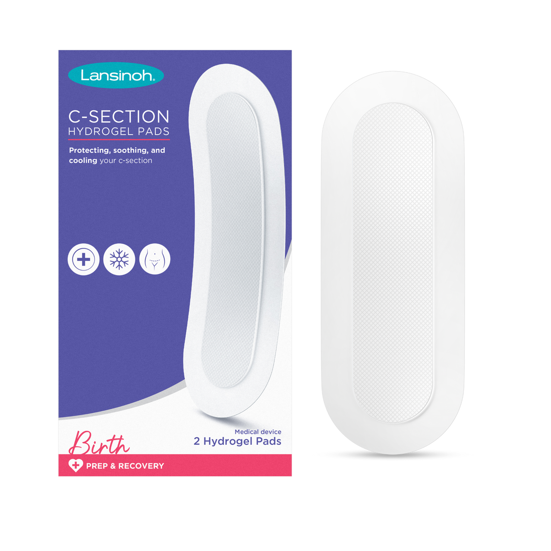 Wkładka hydrożelowa po cesarskim cięciu