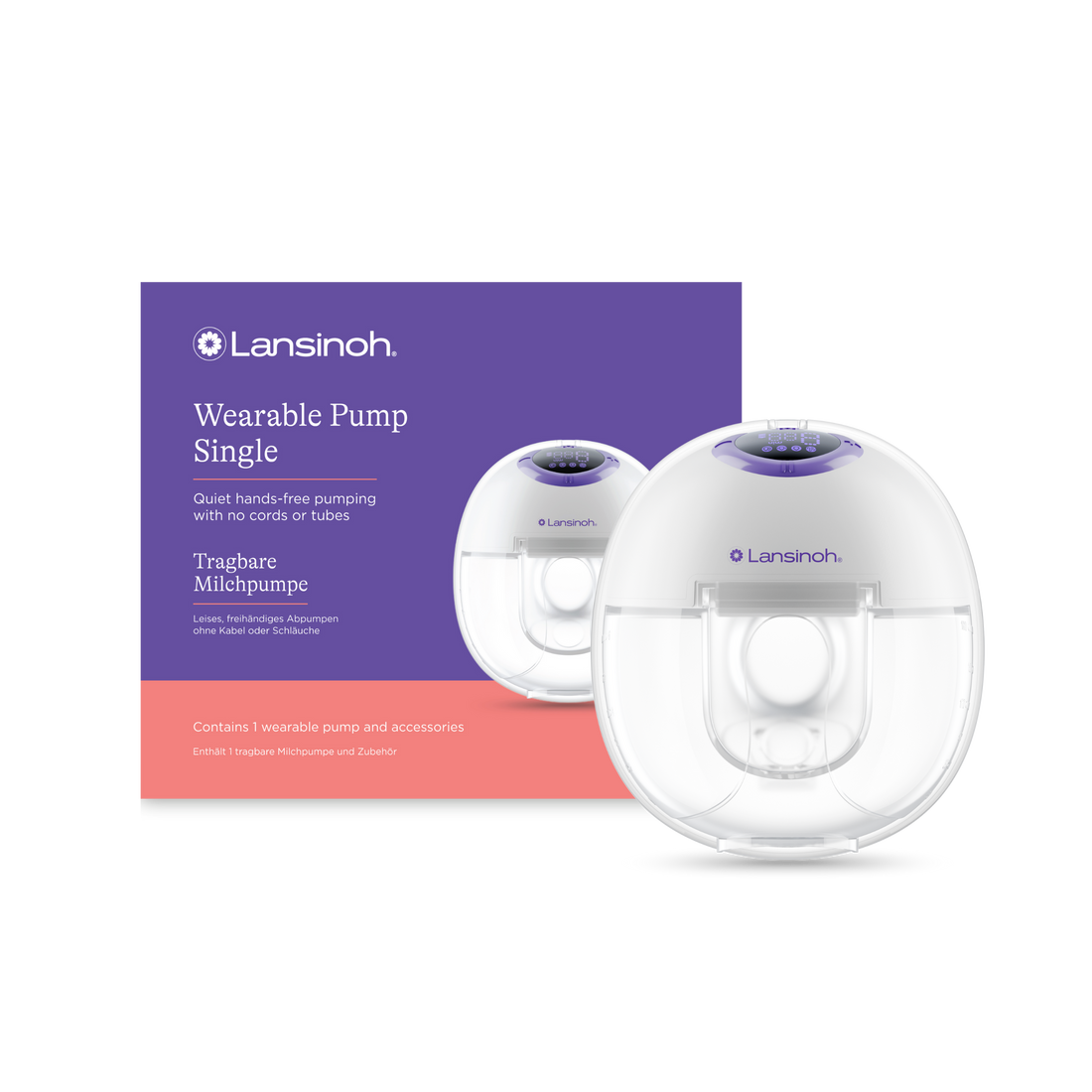 Laktator bezprzewodowy Hands-free