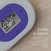 Podwójny laktator elektryczny z zasilaniem akumulatorowym