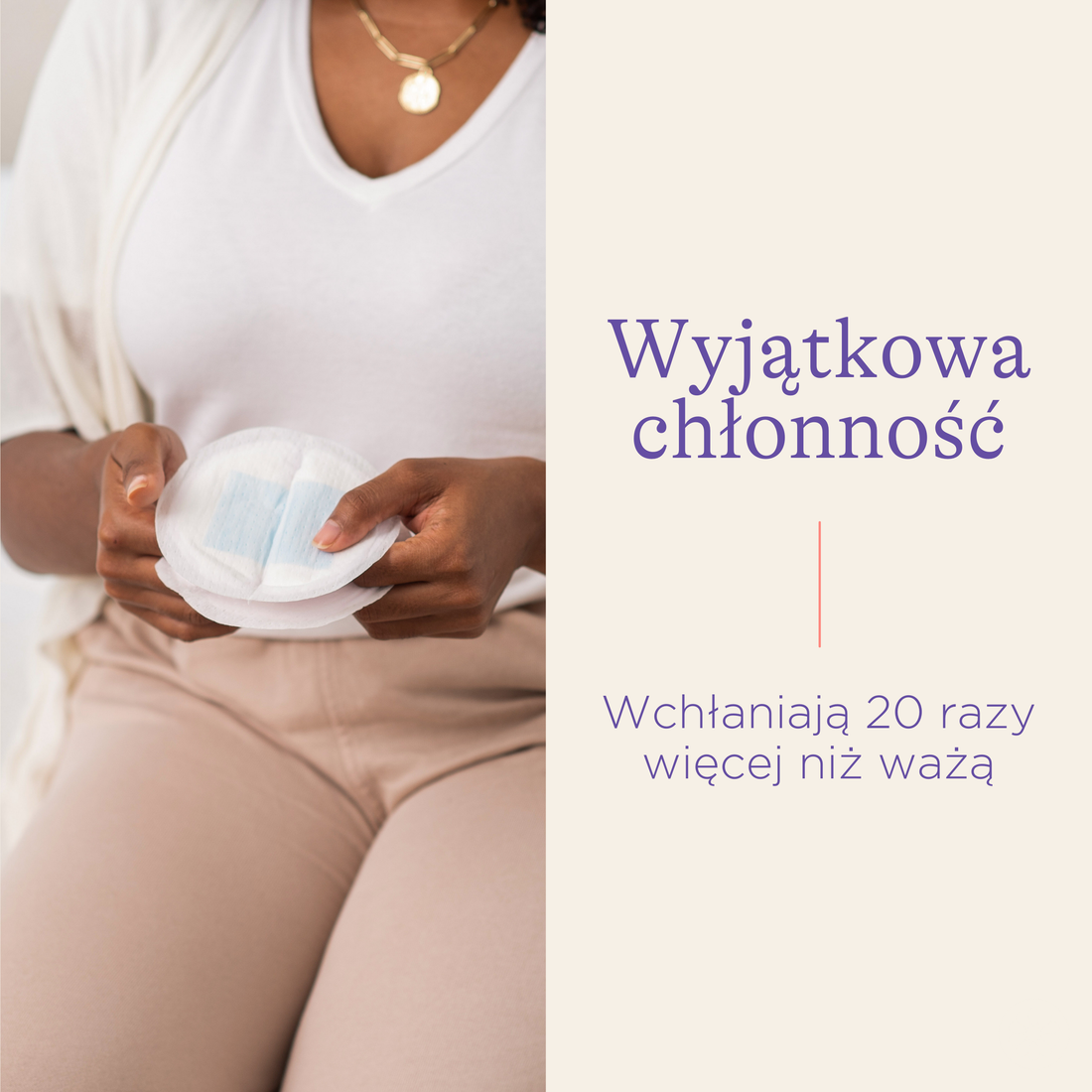 Jednorazowe wkładki laktacyjne