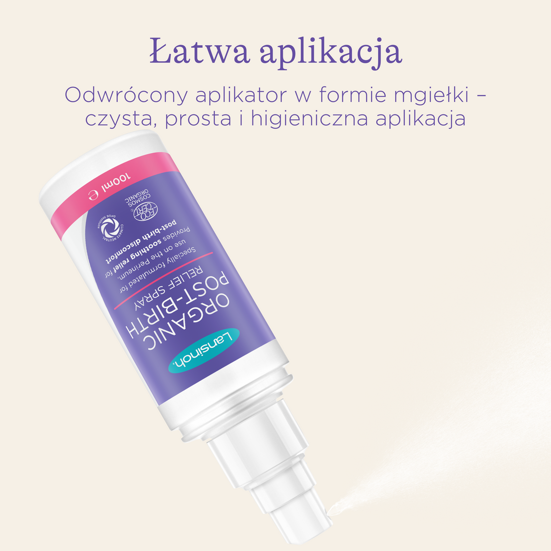 Poporodowy spray łagodzący