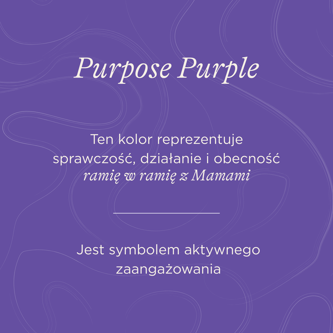 Torba shopper - Purpose Purple